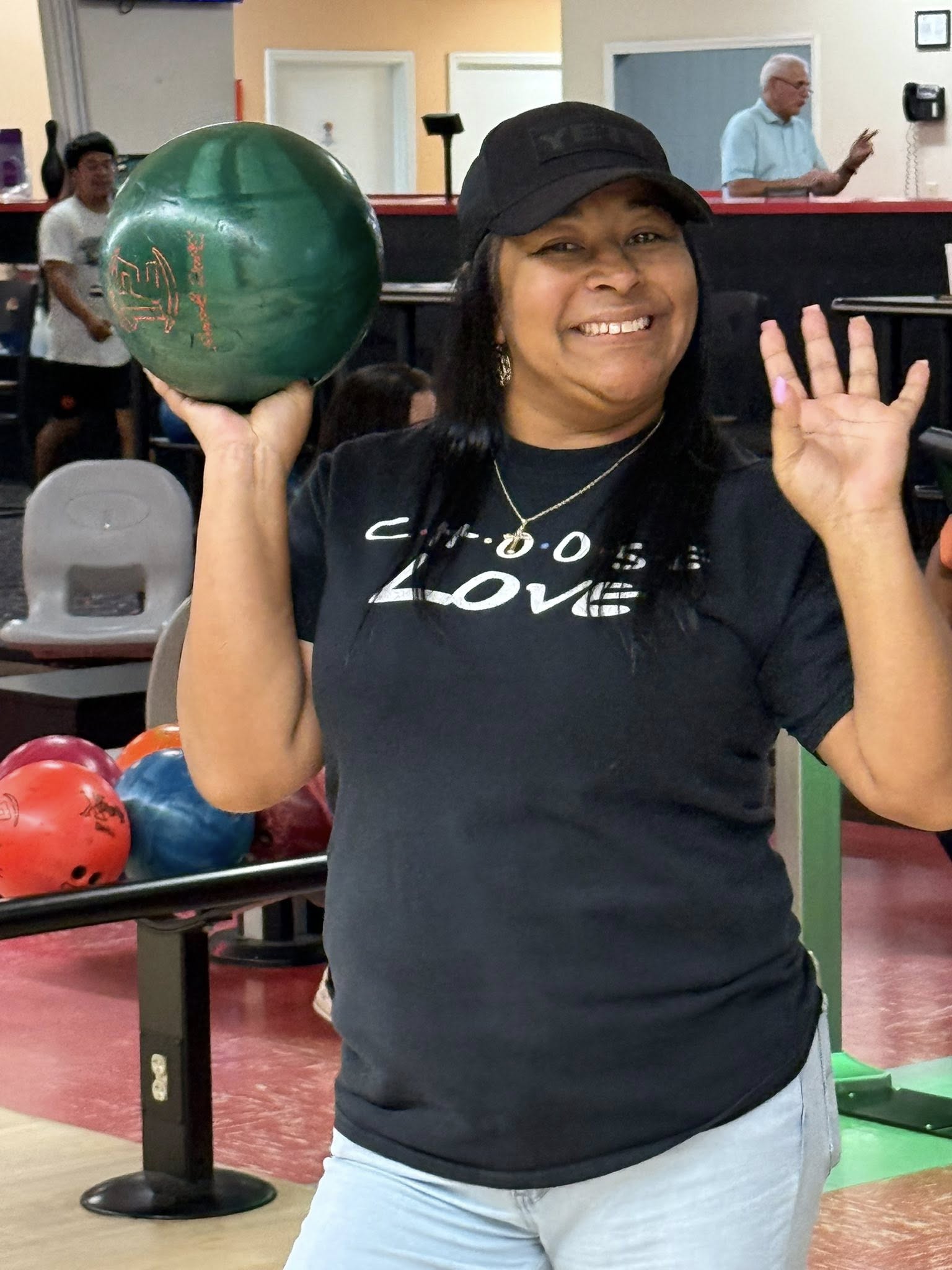 Choose Love bowling community event