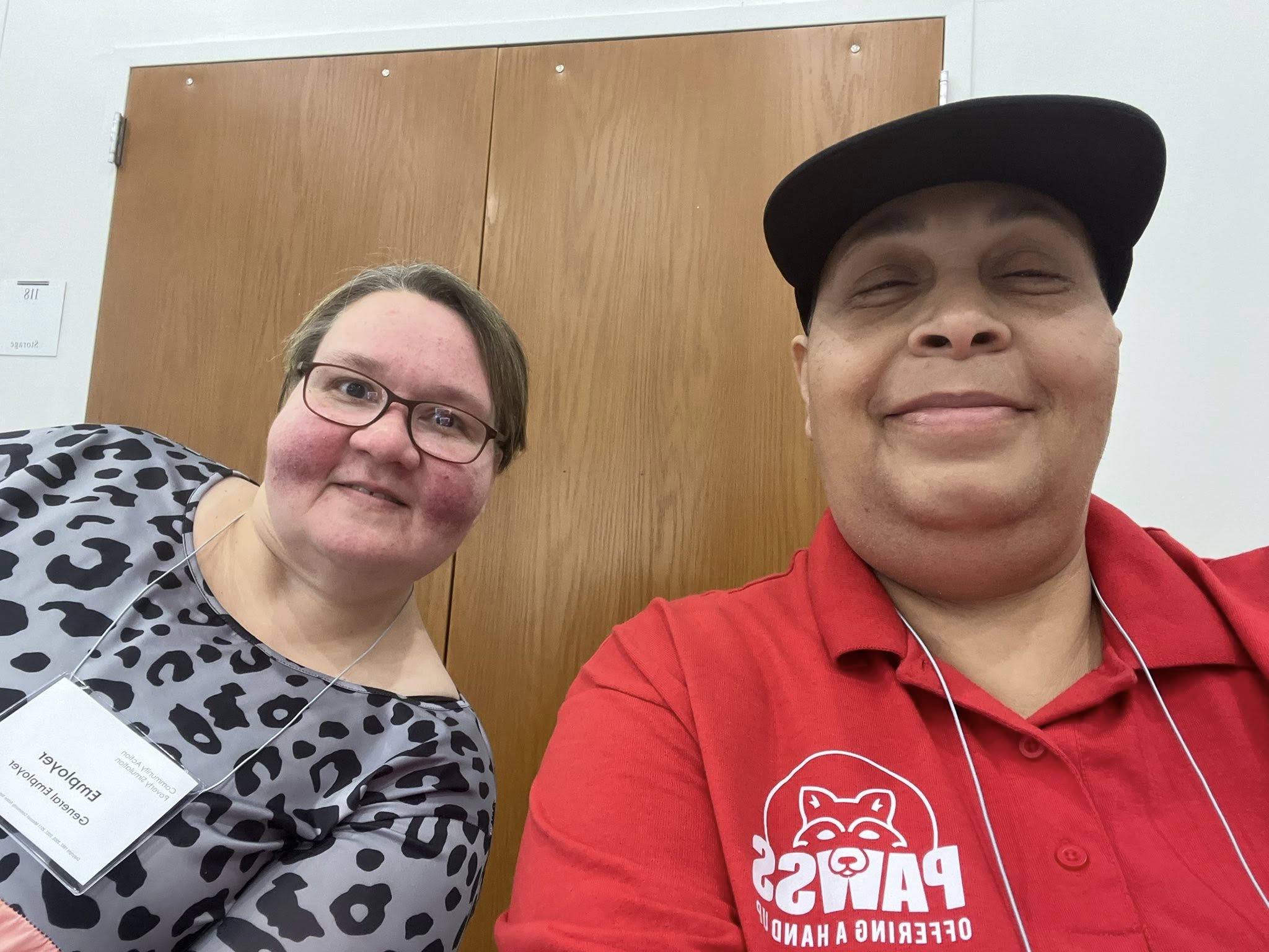 PAWSS staff at a community event
